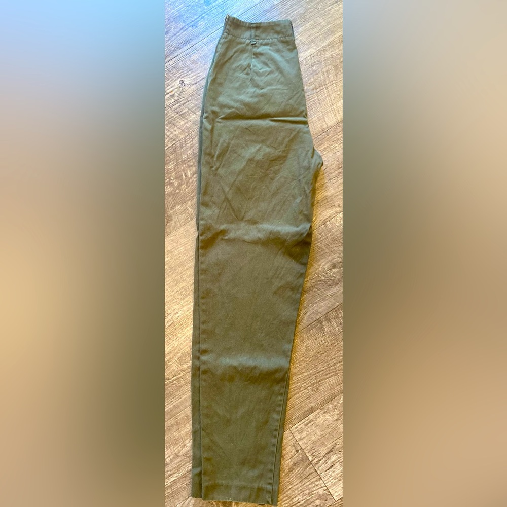 Rare vintage Club Monaco high rise high waisted mom jean green size 6